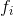 f_{i}